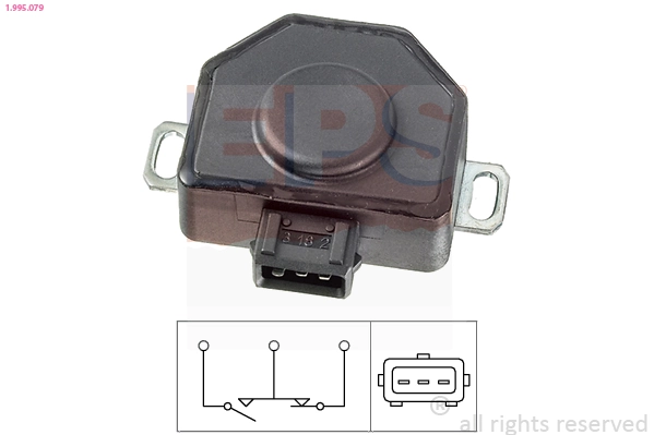 Sensor de posição da válvula de borboleta (potenciômetro) BMW 13621273277 preço, a partir de 66,40 USD