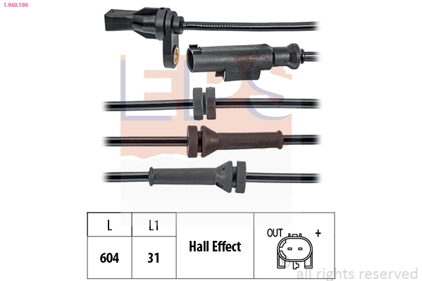 Sensor dianteiro de ABS BMW 1  F20