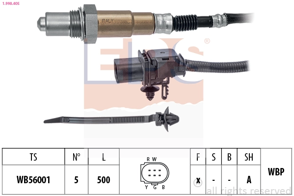 Sonda lambda, sensor de oxigênio SsangYong Actyon   ao melhor preço