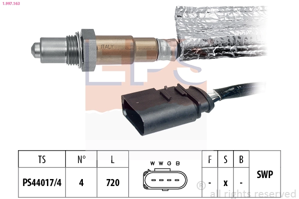 Compre Sonda lambda, sensor de oxigênio Volkswagen Polo 3