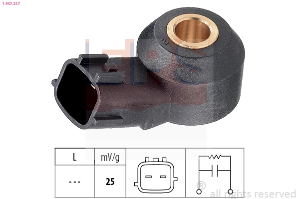 Sensor de detonação Mazda 6  GJ, GL