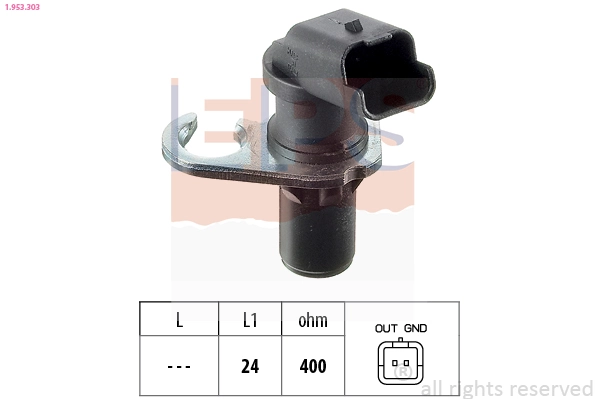 Sensor de posição (de revoluções) de cambota NGK 81279 preço, a partir de 19,81 USD