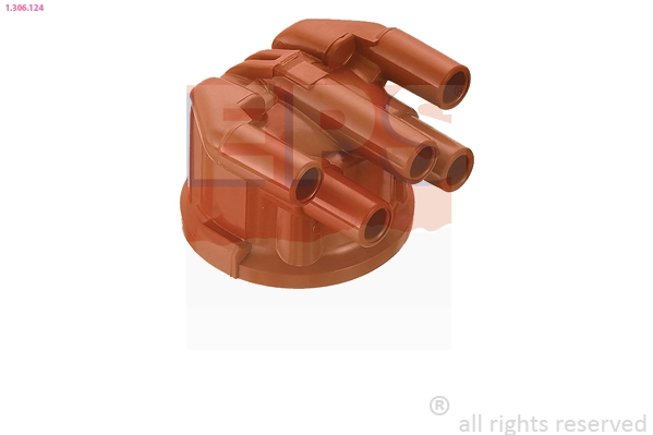 Tampa de distribuidor de ignição (distribuidor) Peugeot 205 II 20A, C ao melhor preço