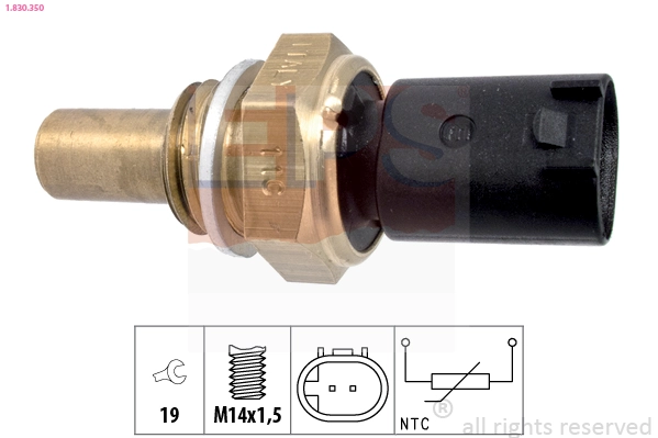 Sensor de temperatura de combustível K05103534AB Fiat/Alfa/Lancia