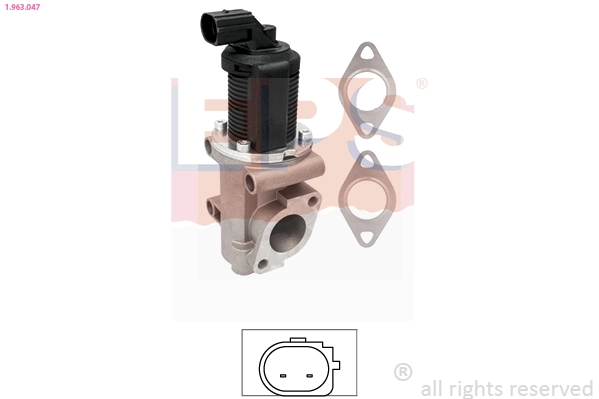 Válvula EGR de recirculação dos gases Jdeus EG011006V preço, a partir de 55,96 USD