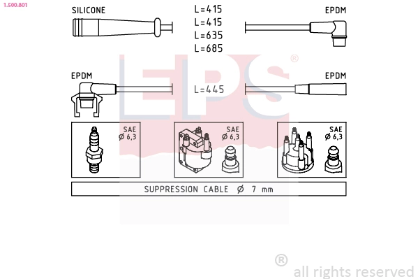 Fios de alta voltagem, kit Sentech 8016 preço, a partir de 28,54 USD