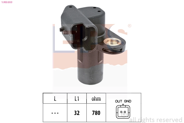 Sensor de posição (de revoluções) de cambota Suzuki Grand Vitara  JB