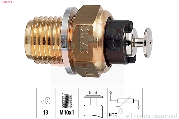 Compre Sensor de temperatura do fluido de esfriamento Audi 80 