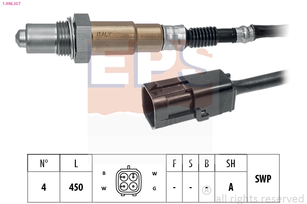 Sonda lambda, sensor de oxigênio até o catalisador Euroex EX16537 preço, a partir de 34,01 USD