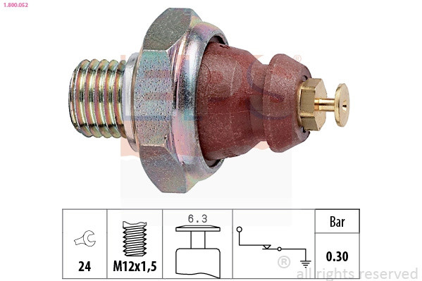  Sensor de pressão de óleo Mercedes Vito I сaixa (638) (1997 - 2003) I