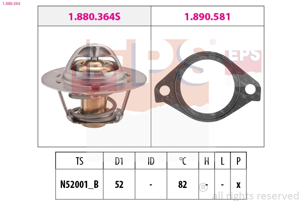 9091603054 Toyota Termostato