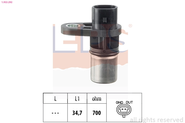 Compre 10456295 General Motors Sensor de posição (de revoluções) de cambota