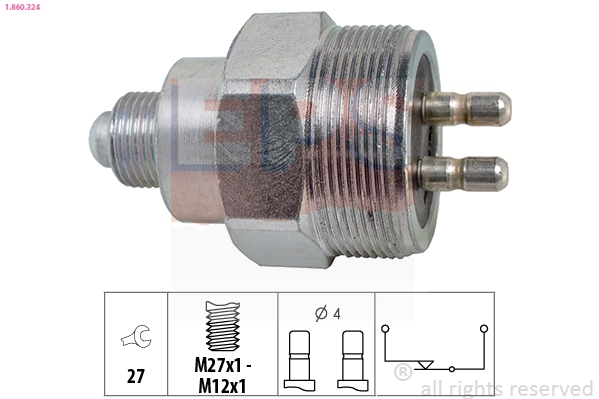 Compre 5454909 Evobus/Setra Sensor de ativação das luzes de marcha à ré