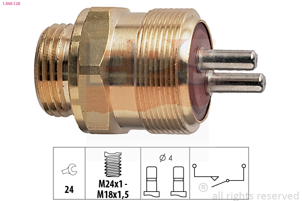 Sensor de ativação das luzes de marcha à ré Mercedes Bus 207-310  601 ao melhor preço