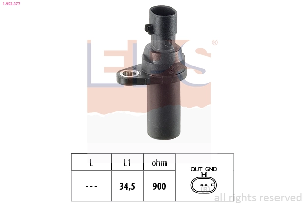 Sensor de posição (de revoluções) de cambota 81404 NGK