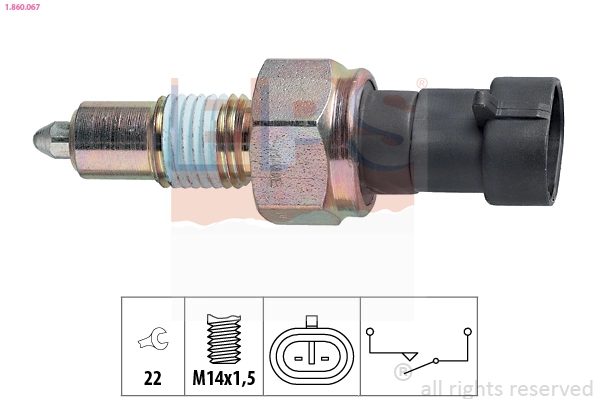 Sensor de ativação das luzes de marcha à ré Fiat Punto preço, a partir de 7,97 USD