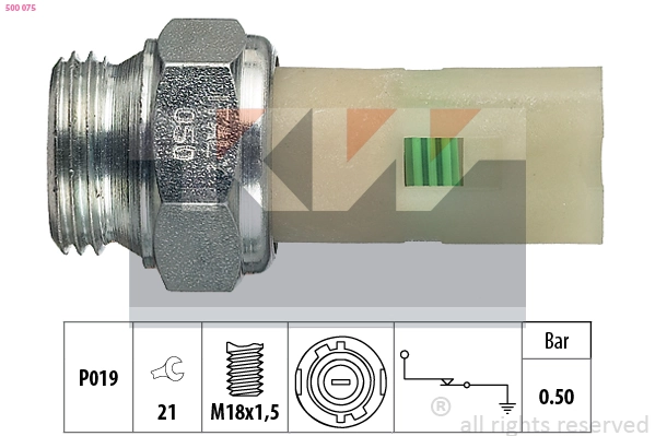 Sensor de pressão de óleo Termio 504993 preço, a partir de 8,54 USD