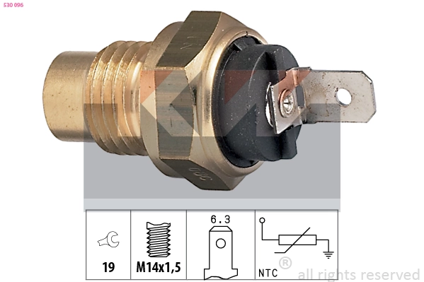 Sensor de temperatura do fluido de esfriamento 3146 FAE