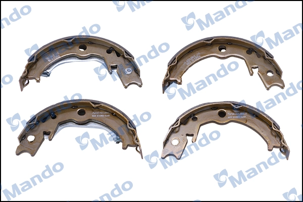 MLD10 Mando Sapatas do freio traseiras de tambor