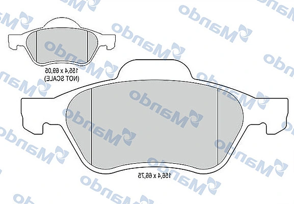 Sapatas do freio dianteiras de disco Renault Laguna preço, a partir de 25,01 USD