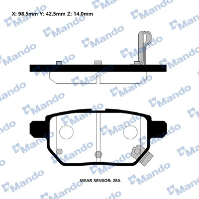 Sapatas do freio traseiras de disco Aplus 71178BAAP preço, a partir de 19,59 USD