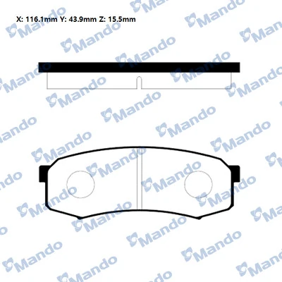 Compre 1639379280 Peugeot/Citroen Sapatas do freio traseiras de disco
