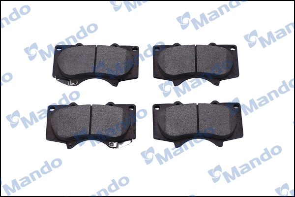  Sapatas do freio dianteiras de disco Toyota Land Cruiser PRADO ASIA SUV (J12) (2002 - 2010) PRADO ASIA
