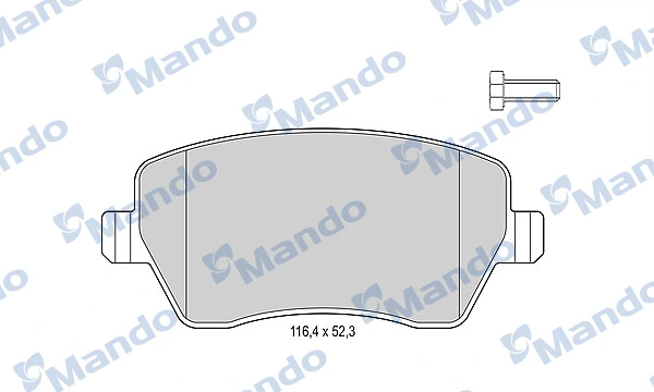 Compre Sapatas do freio dianteiras de disco Renault DUSTER 1