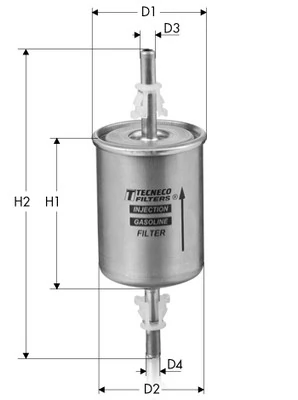 Filtro de combustível Magneti Marelli FI24 preço, a partir de 10,23 USD