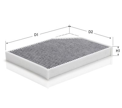 Filtro de salão EKR7410 Mecafilter