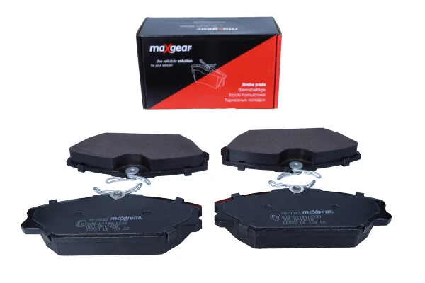 190542 Maxgear Sapatas do freio dianteiras de disco