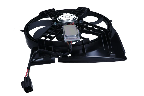 Difusor do radiador de esfriamento, montado com motor e roda de aletas 30959136 AND