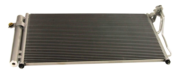  Radiador de aparelho de ar condicionado Hyundai Accent III sedan (MC) (2005 - 2012) III