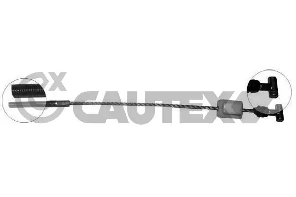 Cabo do freio de estacionamento dianteiro Beca Cables 302042