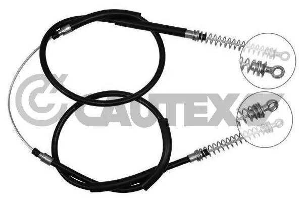 703001 Beca Cables Cabo traseiro direito/esquerdo do freio de estacionamento