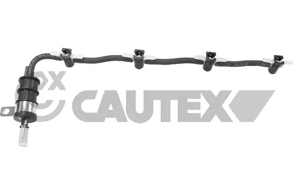 93198547 Peugeot/Citroen Tubo de combustível, inverso desde os injetores
