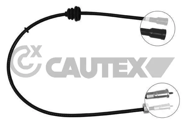 Cabo de acionamento de velocímetro Beca Cables 403019