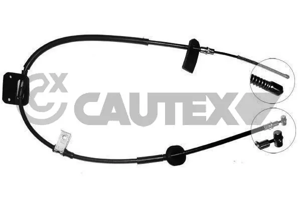 Compre 1602001 Beca Cables Cabo do freio de estacionamento traseiro esquerdo