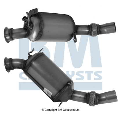 Filtro de partículas do sistema dos gases de escape BMW 5 E61 ao melhor preço
