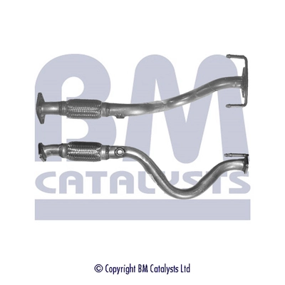 BS750133 Bosal Silenciador, parte dianteira