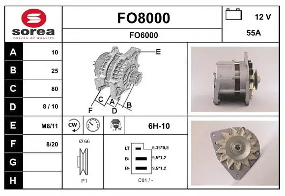 FO8000 Snra