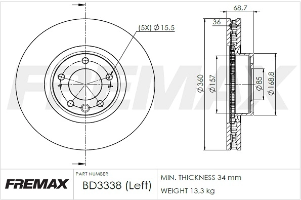 BD3338 Fremax