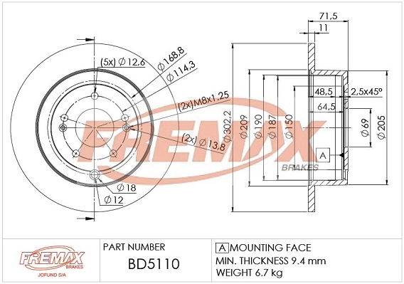 BD5110 Fremax