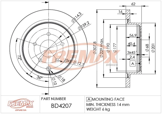BD4207 Fremax