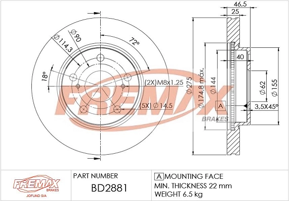 BD2881 Fremax
