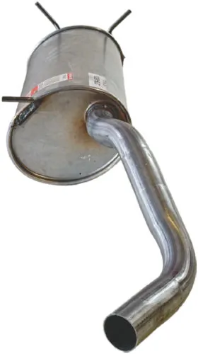 279833 Bosal Silenciador, parte traseira