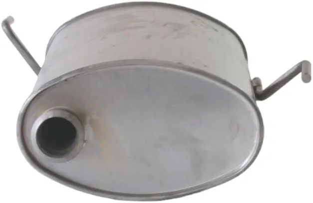 Silenciador, parte traseira para Peugeot 206 SW 2E, K