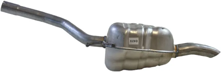 Silenciador, parte traseira para Volkswagen Passat B7 362
