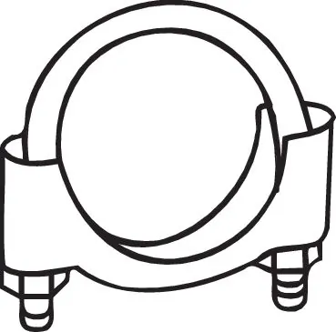 Braçadeira de silenciador dianteira Fiat/Alfa/Lancia 7629686 preço, a partir de 4,13 USD