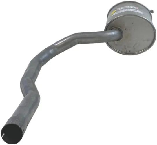 39170691 Peugeot/Citroen Silenciador, parte traseira